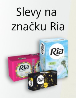 Využijte akčních cen u celého sortimentu značky Ria