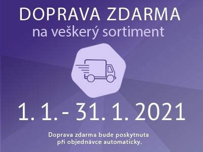 Využijte nyní dopravy zdarma na veškerý sortiment
