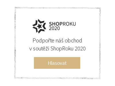 Podpořte náš e-shop a hlasujte pro nás v soutěži shop roku 2020 