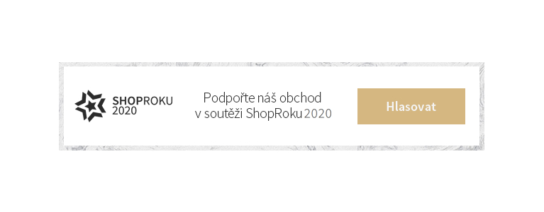 Podpořte náš e-shop a hlasujte pro nás v soutěži shop roku 2020 