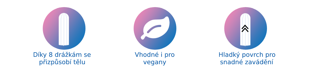 Výhody dámských menstruačních tampónů Ria Organic