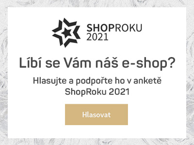 Hlasujte a podpořte náš eshop v anketě ShopRoku 2021