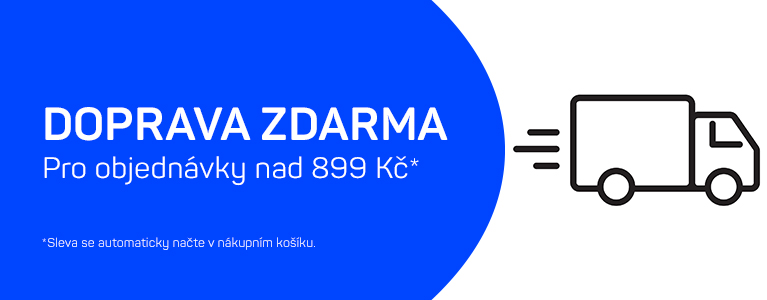 Doprava zdarma pro objednávky nad 899 Kč