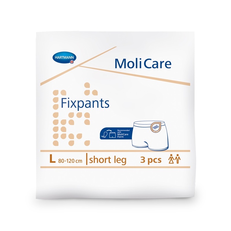 Fixační kalhotky MoliCare Premium FIXPANTS pro fixaci vložek a vložných plen velikost L - krátké