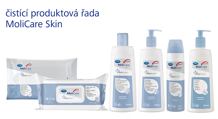 Čistící řada speciální kosmetiky MoliCare Skin