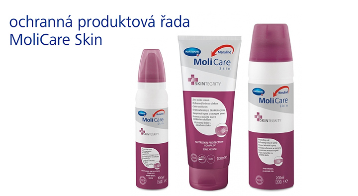 Ochranná řada speciální kosmetiky MoliCare Skin