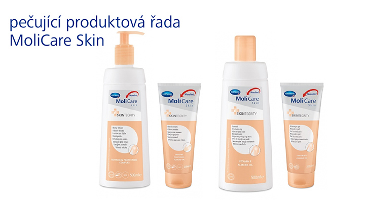Pečující řada speciální kosmetiky MoliCare Skin