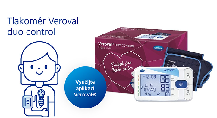 Tlakoměr Veroval duo control