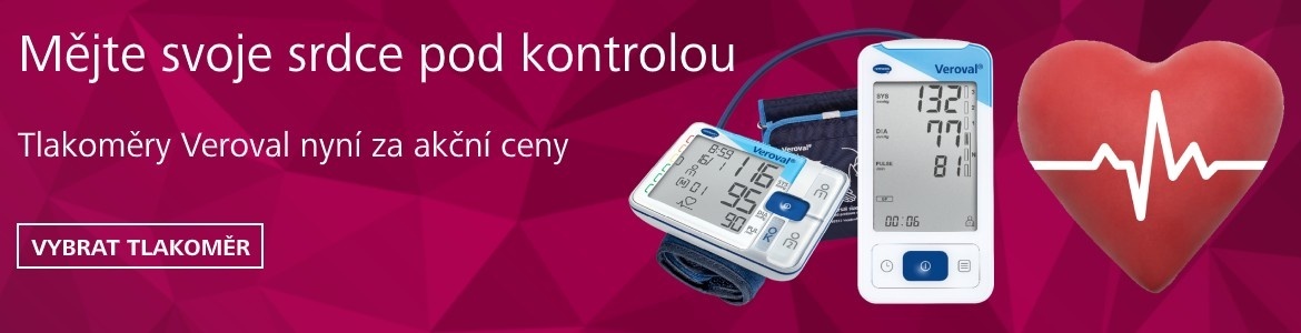 Tlakoměry Veroval nyní za akční ceny