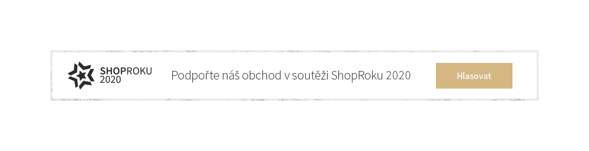 Podpořte náš e-shop a hlasujte pro nás v soutěži shop roku 2020 