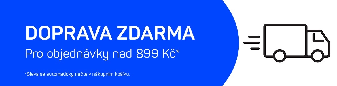 Doprava zdarma pro objednávky nad 899 Kč