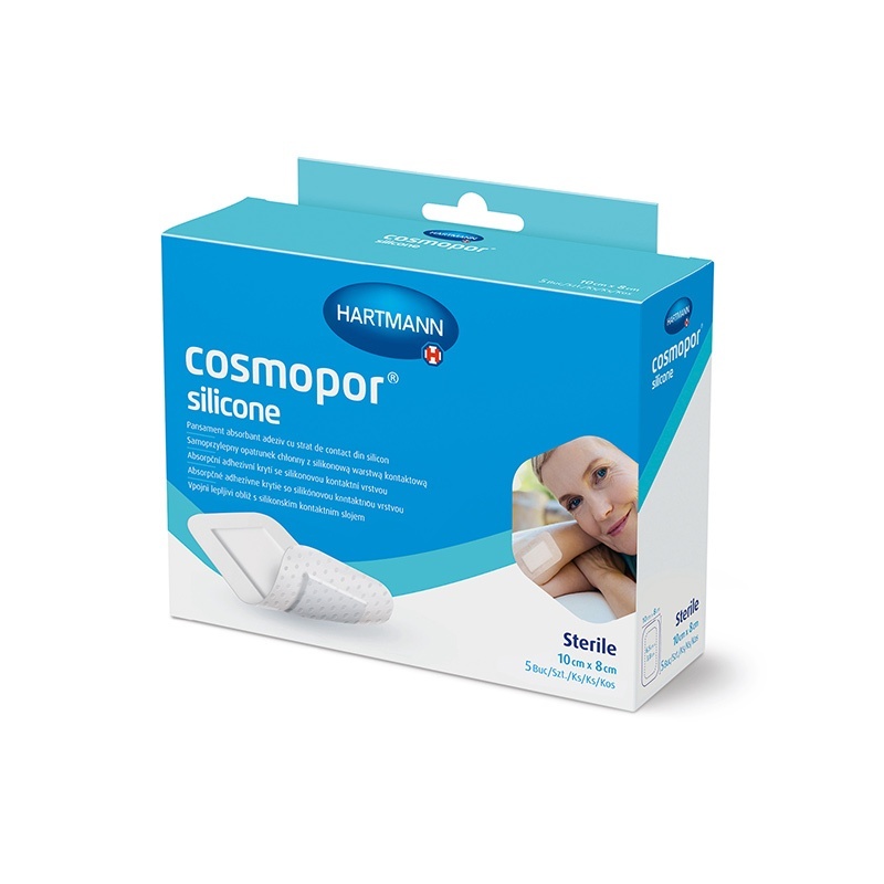 Náplast Cosmopor® Silicone s bezbolestným odstraněním