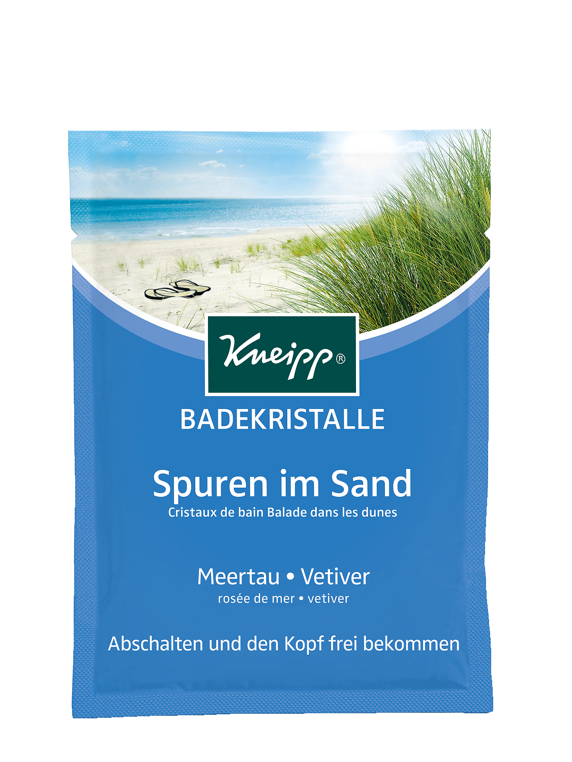 Kúpeľová soľ Kneipp Stopy v piesku z morských rias 60 g