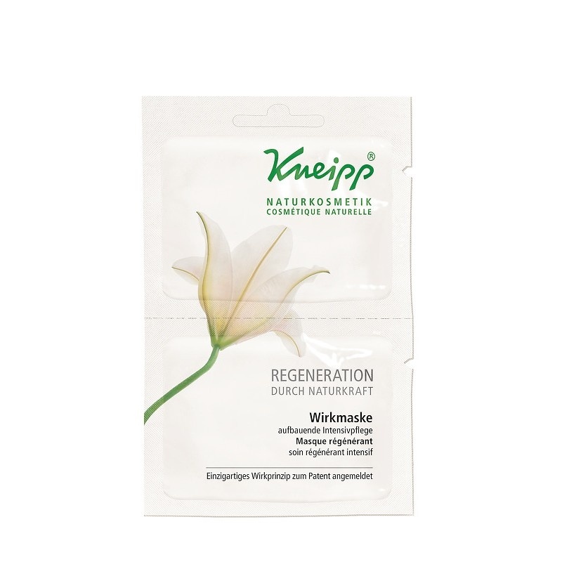 Regeneračná pleťová maska Kneipp pre výživu vašej pokožky