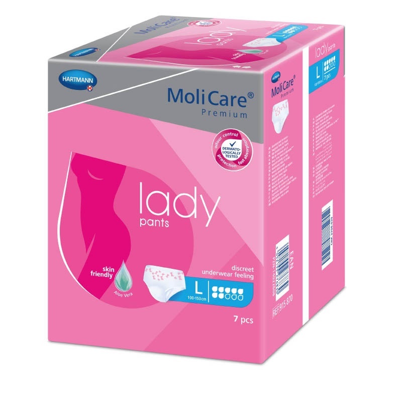 Dámske inkontinenčné nohavičky MoliCare Lady Pants 7 kvapiek veľkosť L