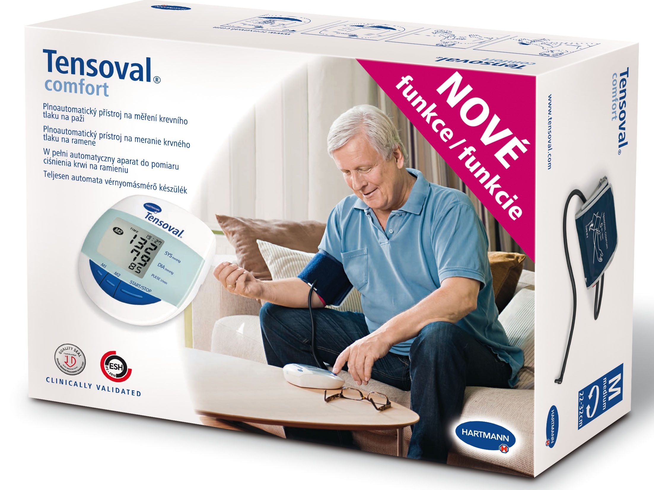 Pažní tlakoměr Tensoval® comfort | LékárnaHARTMANN
