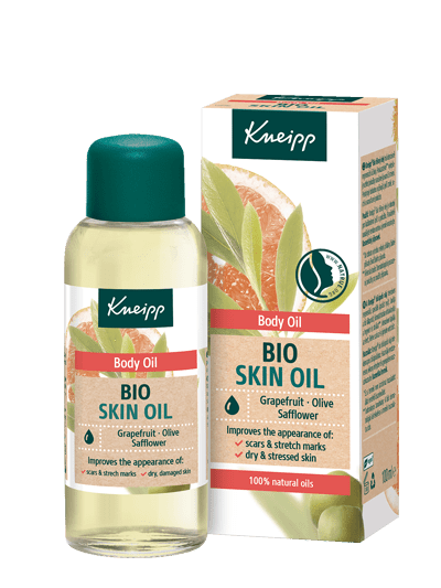 Kneipp Bio tělový olej vhodný v boji proti striím