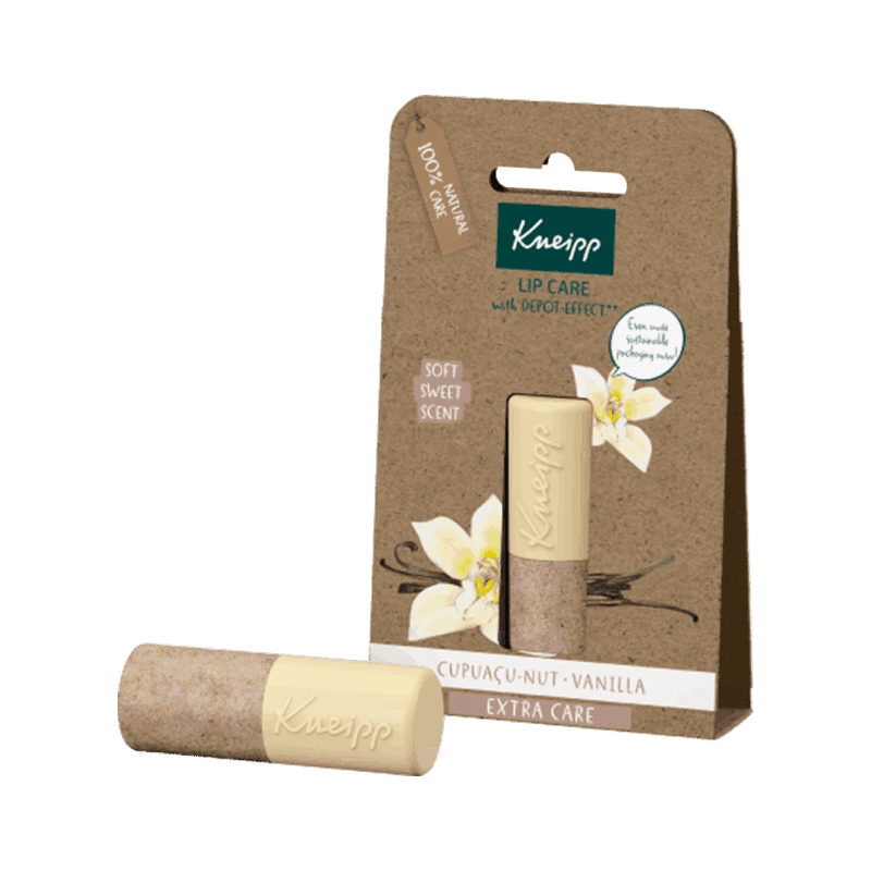 Kneipp balzám na rty Vanilka - balzám a balení