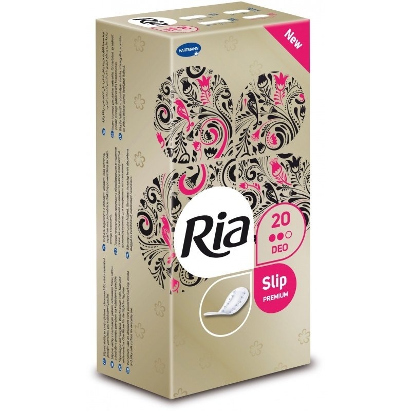 Menstruační slipové vložky Ria Slip Premium Air s vůní