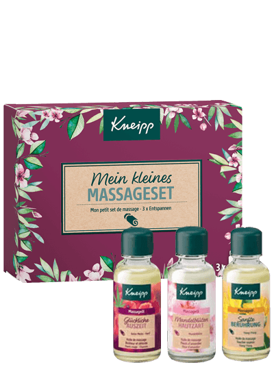 Kneipp Dárková sada tří masážních olejů