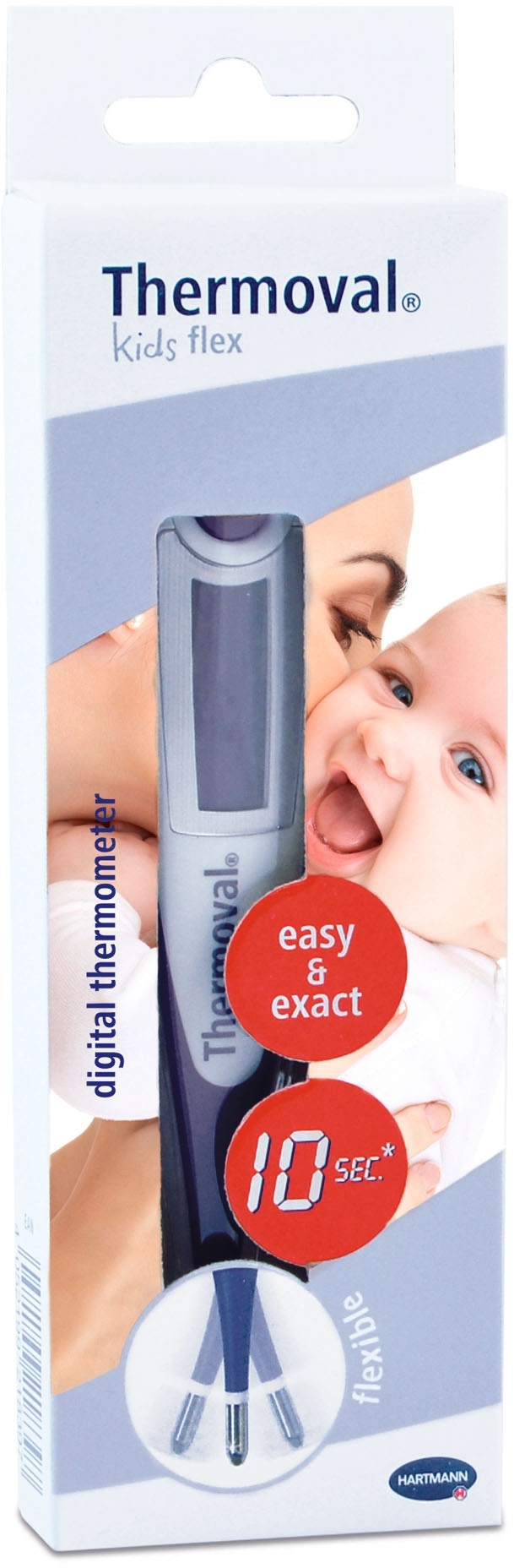 Digitální teploměr Thermoval kids flex ideální pro měření teploty u dětí