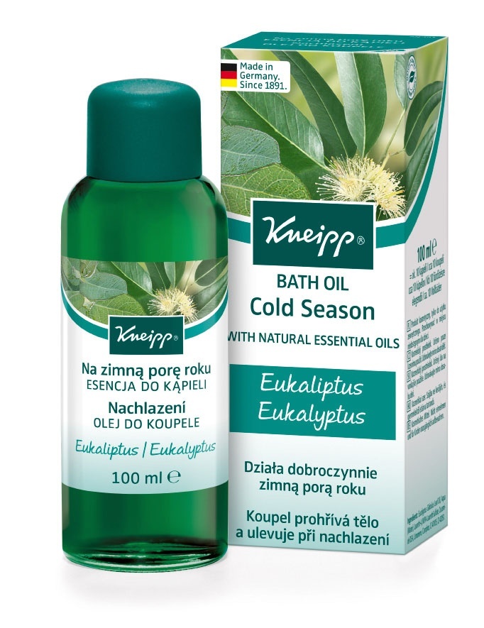 Eukalyptový olej do koupele Kneipp Nachlazení 100 ml