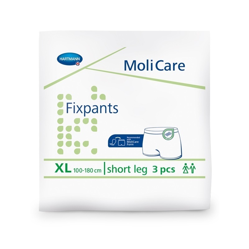 Fixační kalhotky MoliCare Premium FIXPANTS pro fixaci vložek a vložných plen velikost XL - krátké