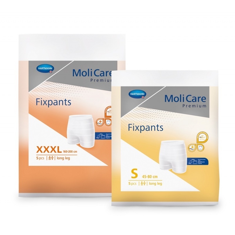 Fixační kalhotky MoliCare Premium FIXPANTS pro fixaci vložek a vložných plen