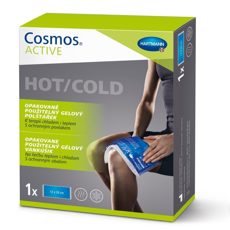 Opakovaně použitelný gelový polštářek COSMOS Active 12 × 29 cm