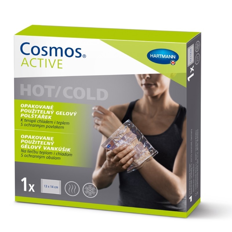 Opakovaně použitelný gelový polštářek COSMOS Active 13 × 14 cm