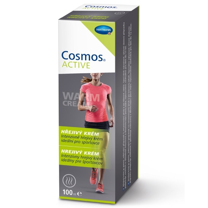 Hřejivý krém Cosmos ACTIVE ideální pro sportovce