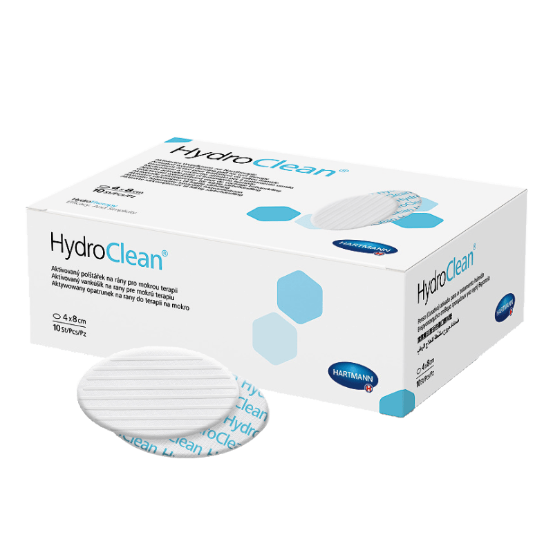 HydroClean 4x8 cm 10 ks