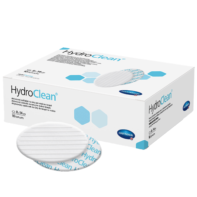HydroClean 8x14 cm ovál 10 ks
