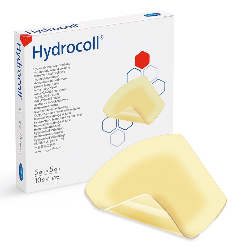 Hydrocoloidní krytí Hydrocoll 5 x 5 cm 10 ks
