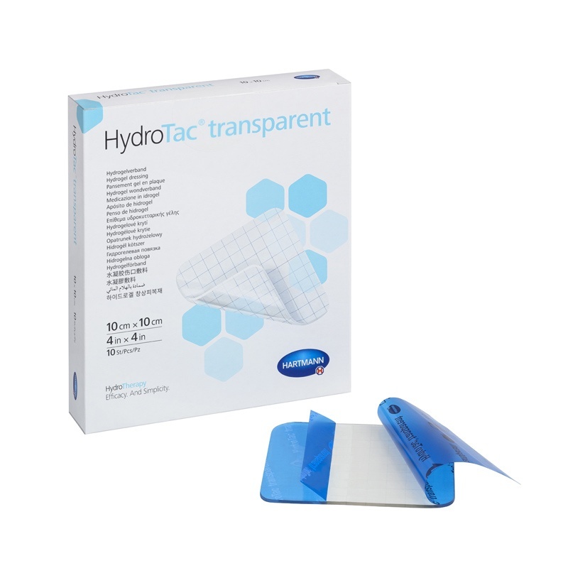 Hydrogelový obvaz HydroTac Transparent 10 x 10 cm