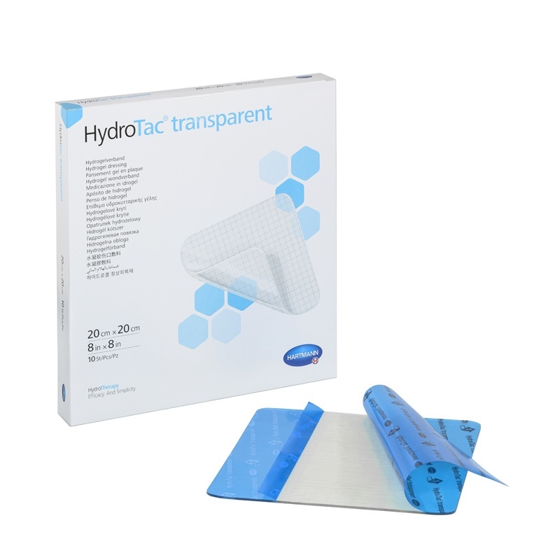 Hydrogelový obvaz HydroTac Transparent 20 x 20 cm