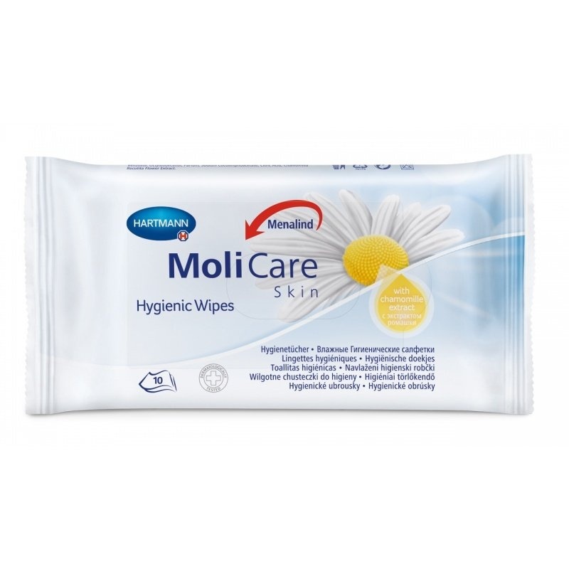 Hygienické ubrousky MoliCare Skin