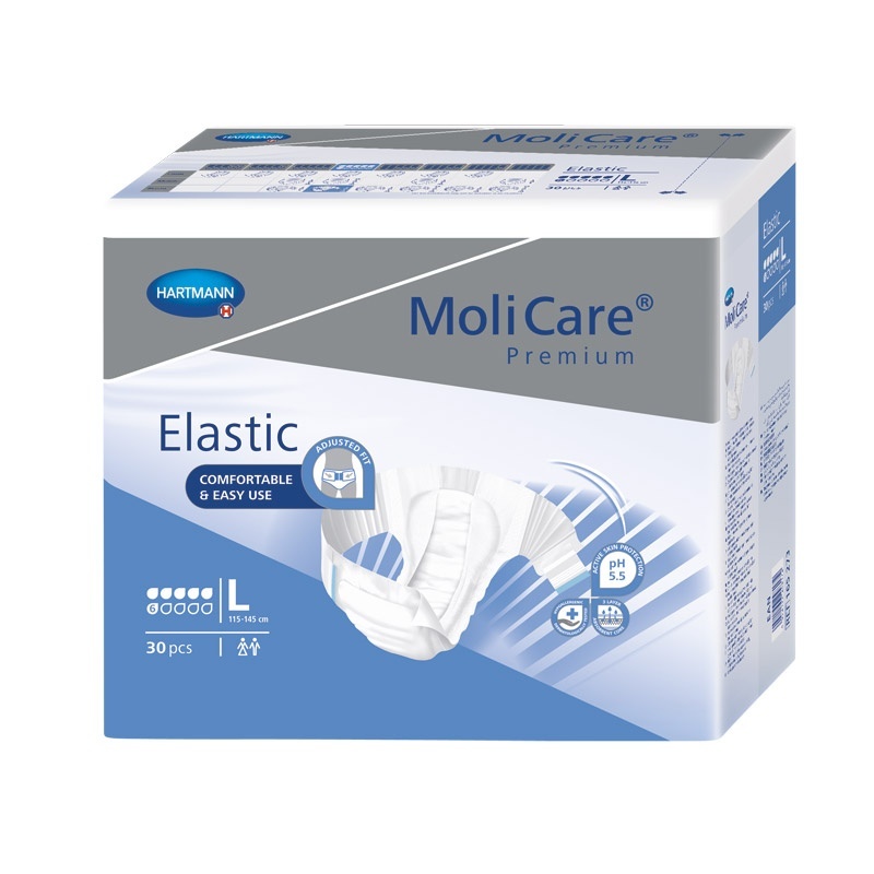 Inkontinenční kalhotky MoliCare Elastic 6 kapek pro těžký typ inkontinence ve velikosti L
