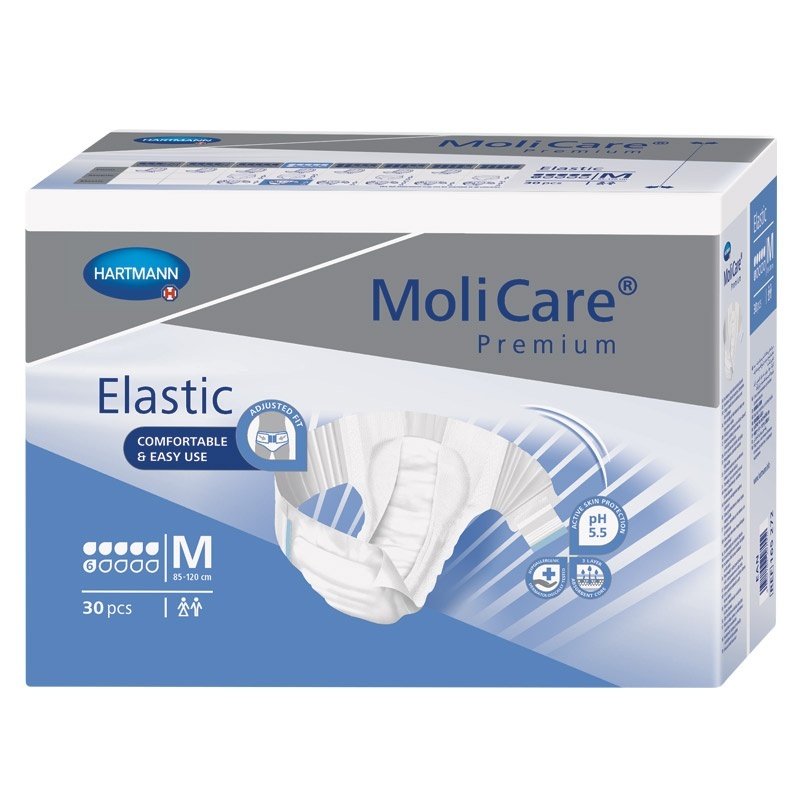 Inkontinenční kalhotky MoliCare Elastic 6 kapek pro těžký typ inkontinence ve velikosti M