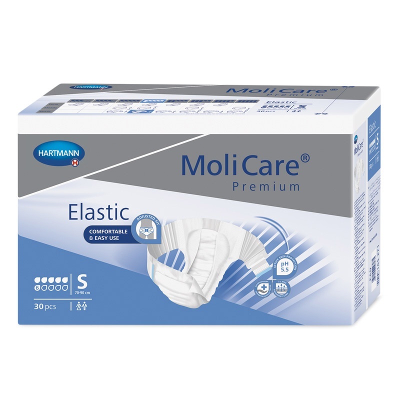 Inkontinenční kalhotky MoliCare Elastic 6 kapek velikosti S