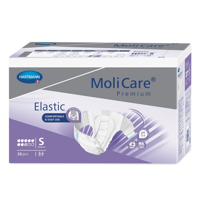 Inkontinenční kalhotky pro dospělé MoliCare Elastic 8 kapek velikost S