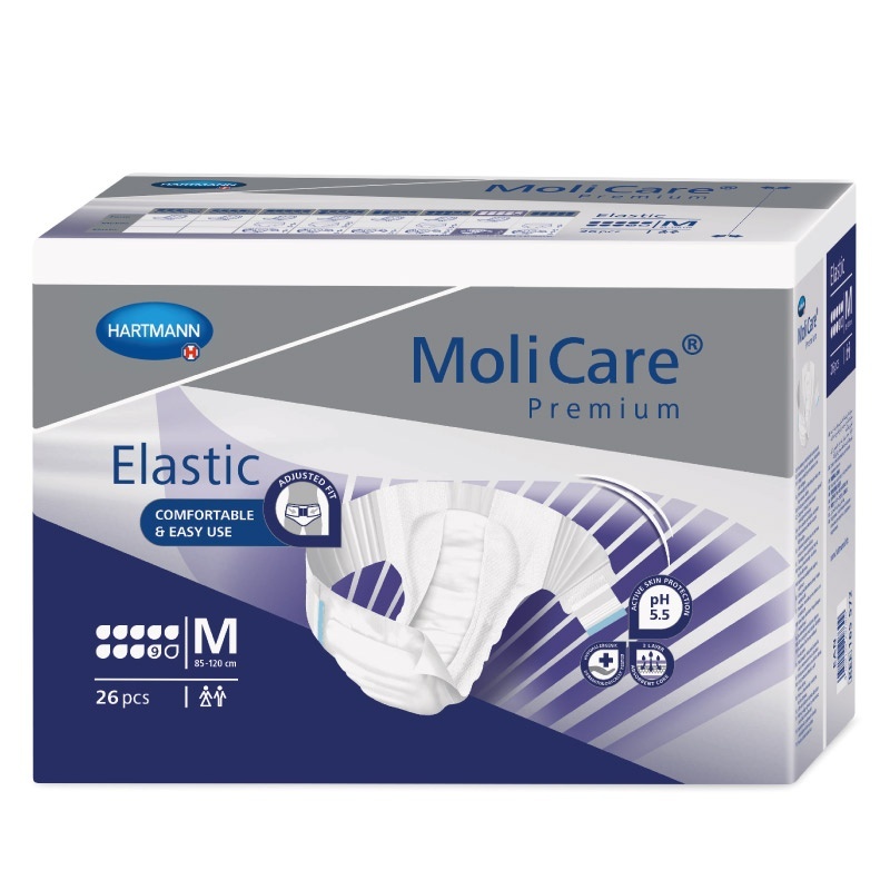 Noční inkontinenční kalhotky MoliCare Elastic 9 kapek velikost M