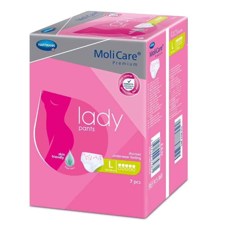 Dámské inkontinenční kalhotky MoliCare Lady Pants 5 kapek velikost L