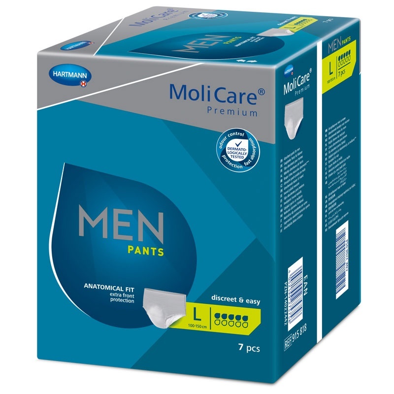 Pánské inkontinenční prádlo MoliCare Men Pants 5 kapek ve velikosti L