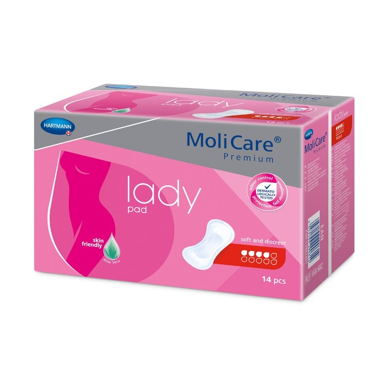 Dámské inkontinenční vložky MoliCare Premium Lady 4 kapky (Midi plus)