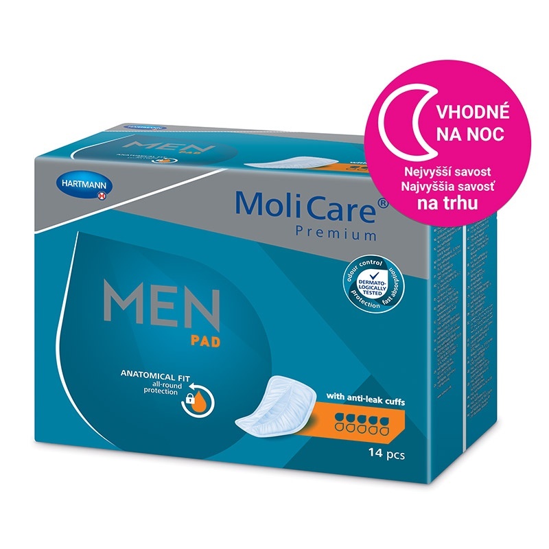Inkontinenční pomůcky pro muže MoliCare Men 5 kapek
