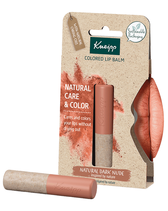 Kneipp balzám na rty Natural Dark Nude