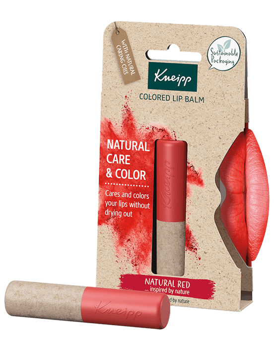 Kneipp balzám na rty Natural Red