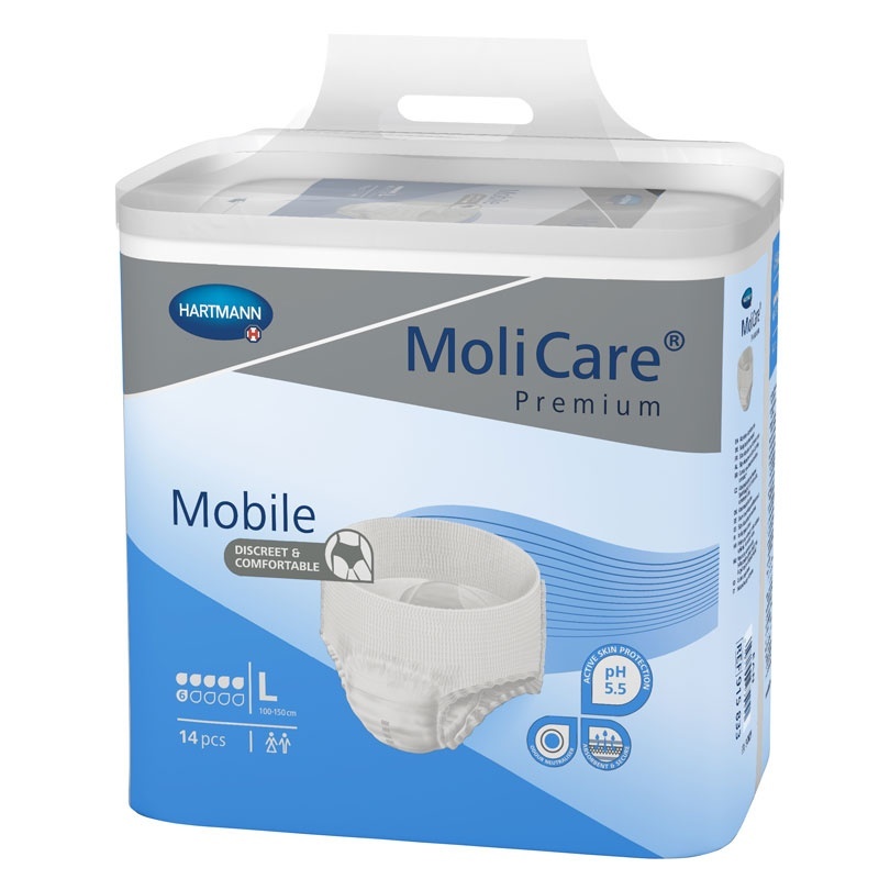 Natahovací kalhotky MoliCare Mobile 6 kapek velikost L