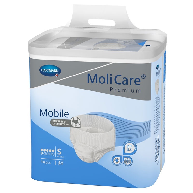 Natahovací kalhotky MoliCare Mobile 6 kapek velikost S